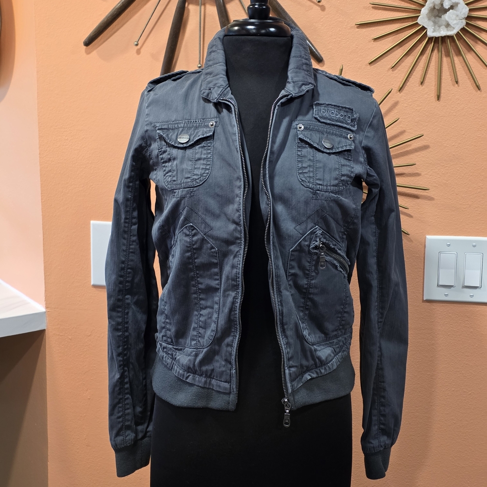 ASO Bella Swan Billabong Charcoal Jacket M Twilight New Moon Screen Acurate - Picture 5 of 16